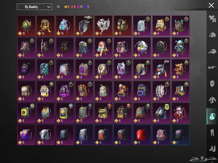 حساب ببجي 19