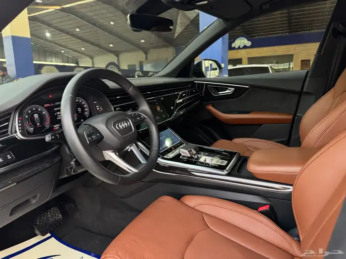 اودي Q8 2020 S line عداد 46 الف على الضمان 5