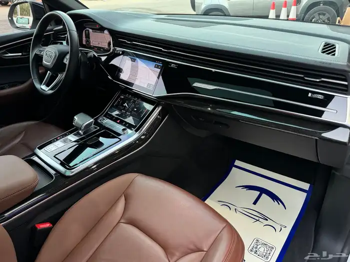 اودي Q8 2023 S line عداد 25 الف على الضمان 10