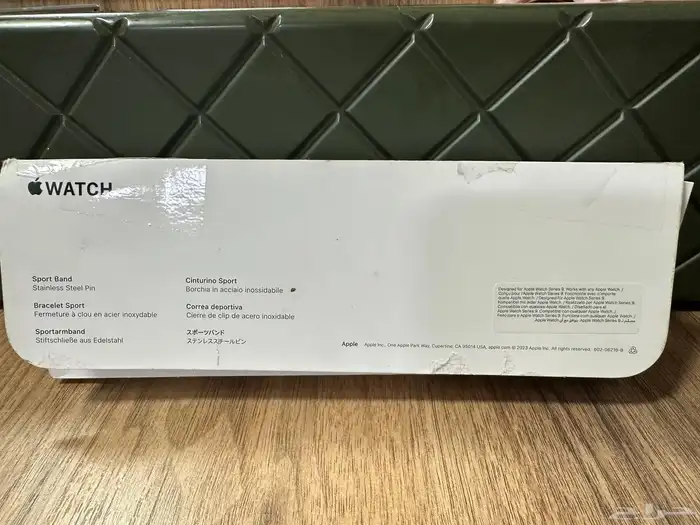 ساعة ابل جديدة نادرة مستعملة مع جميع ملحقاتها الأصلية 6