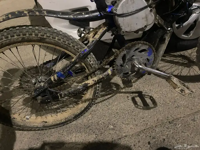 سيكل مرهم عليه مكينة 2