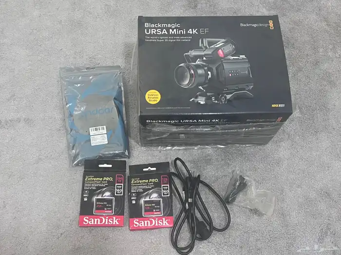 كاميرا سينمائية بلاك مجك 4k 8