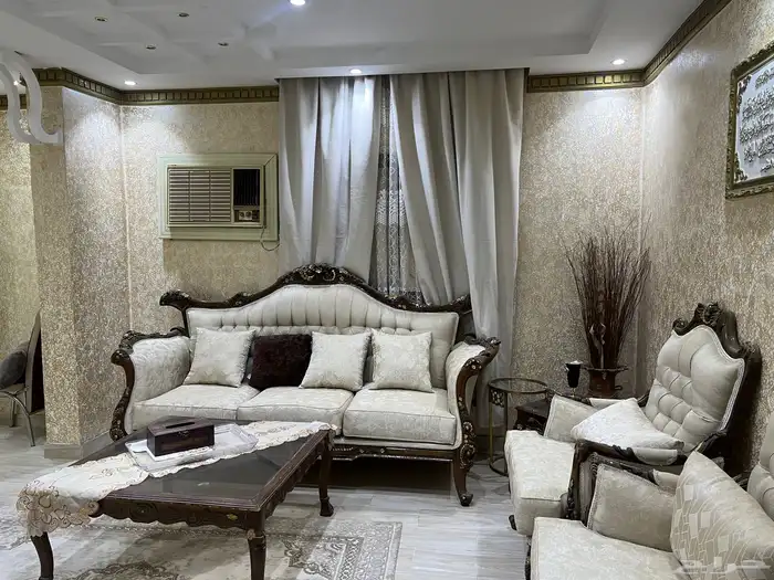 كنب طقم كامل تركي مع ستاره وحوض مغسله معدولاب 2