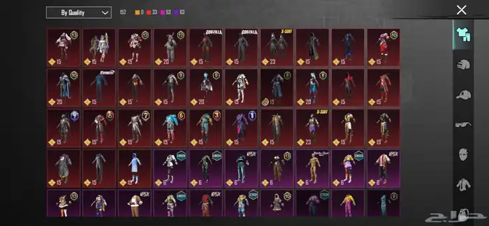 حساب ببجي للبيع 8