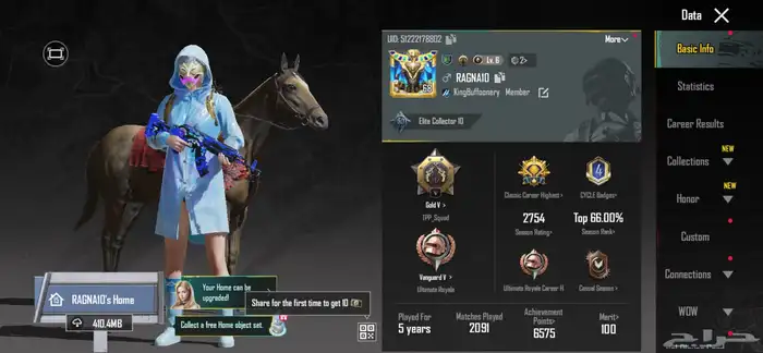 حساب ببجي للبيع 23