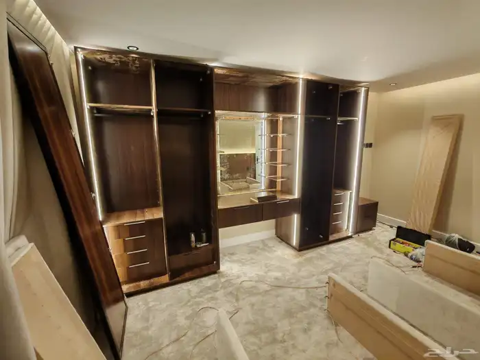 تفصيل غرف ملابس خزائن مبتكره 12