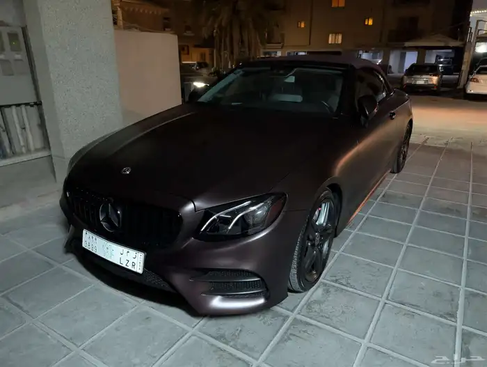 مرسيدس E450 Convertible كشف وارد أمريكا - بلاك ايديشن 6