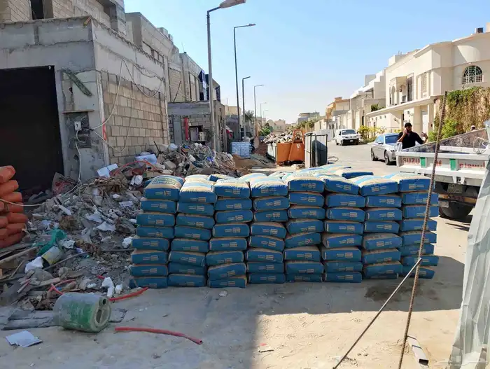 مبسط مواد بناء رمل سمنت بلك غرا دفان زيرو بحص بندوره 0