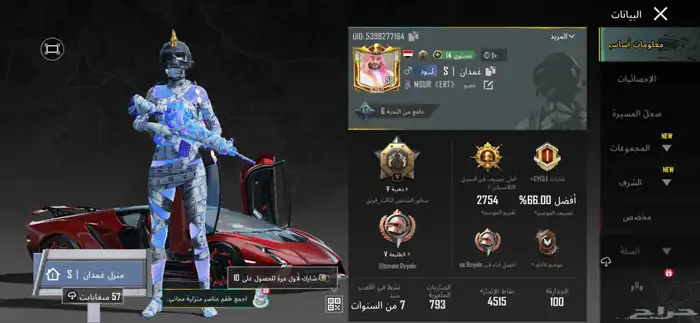 حساب ببجي فخم 14