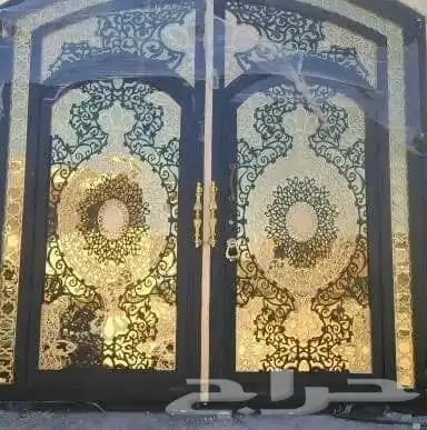 ابواب حديد ليزر حسب الطلب 4