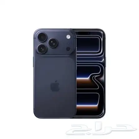 ايفون 17 برو كحلي 256 قيقا جديد 0