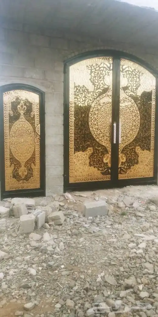 ابواب حديد ليزر حسب الطلب 0