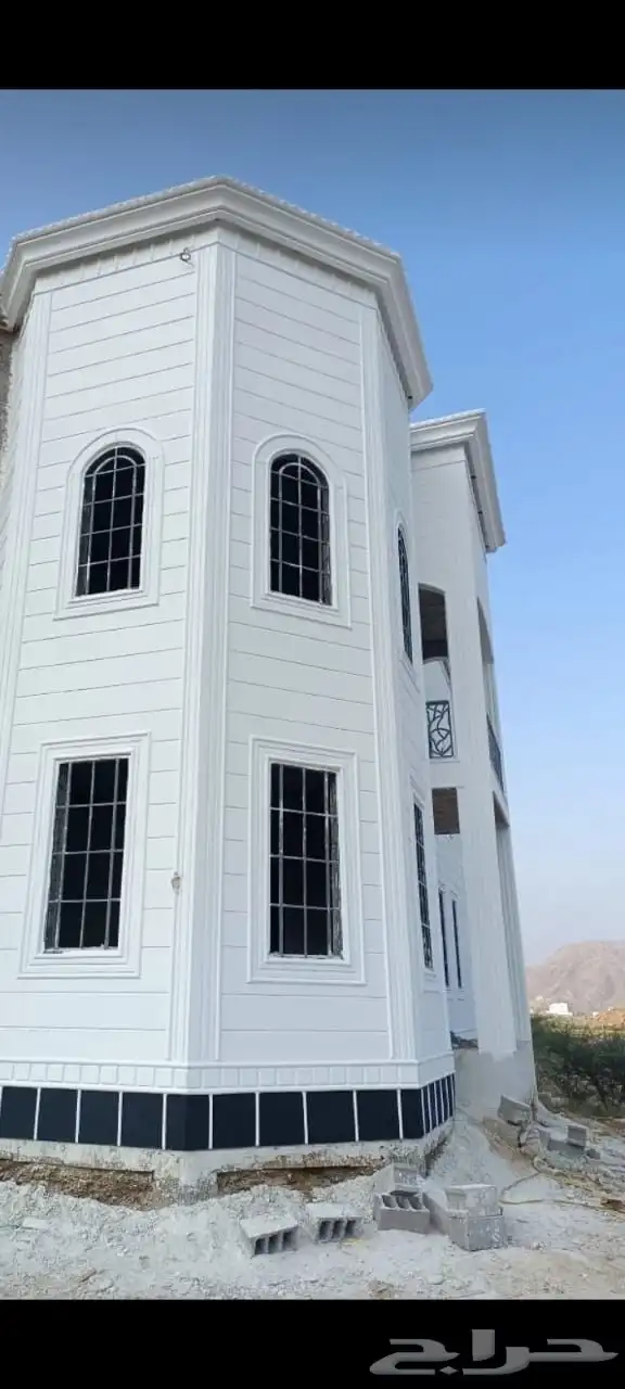 ابو محمد للمقاولات تلياس اسمنت ابيض ملونه بحجر الرياض تصاميم 1