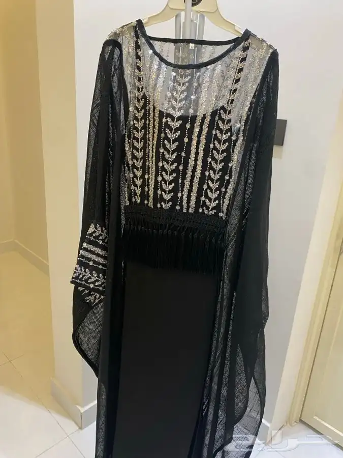 جلابيه فخمه اسود 2