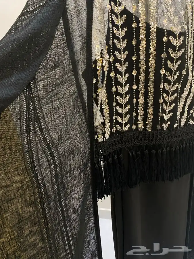 جلابيه فخمه اسود 3