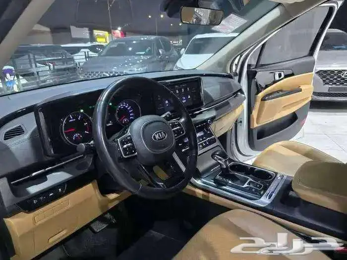 كيا كرنفال ديزل 2021 بطاقة جمركية 9 مقاعد استيراد كوريا 18