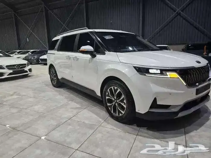 كيا كرنفال ديزل 2021 بطاقة جمركية 9 مقاعد استيراد كوريا 0