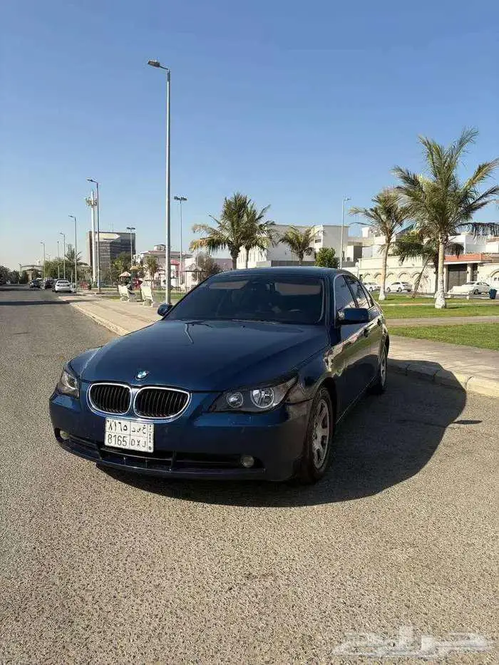 بي ام دبليو 520 2004 مخزنه ازرق 10