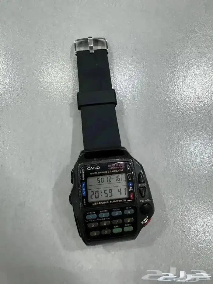 ساعة كاسيو CASIO ريموت كنترول نظيفة جدا 0