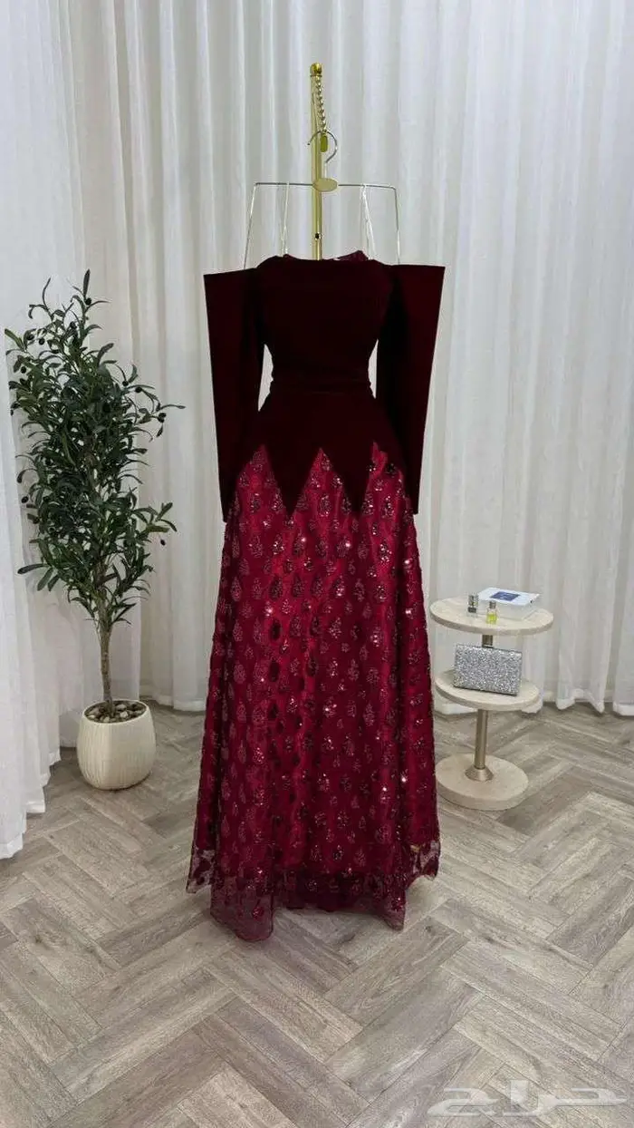 فساتين شتوي وصيفي خامات فاخره نشحن لكافه مدن المملكة 8