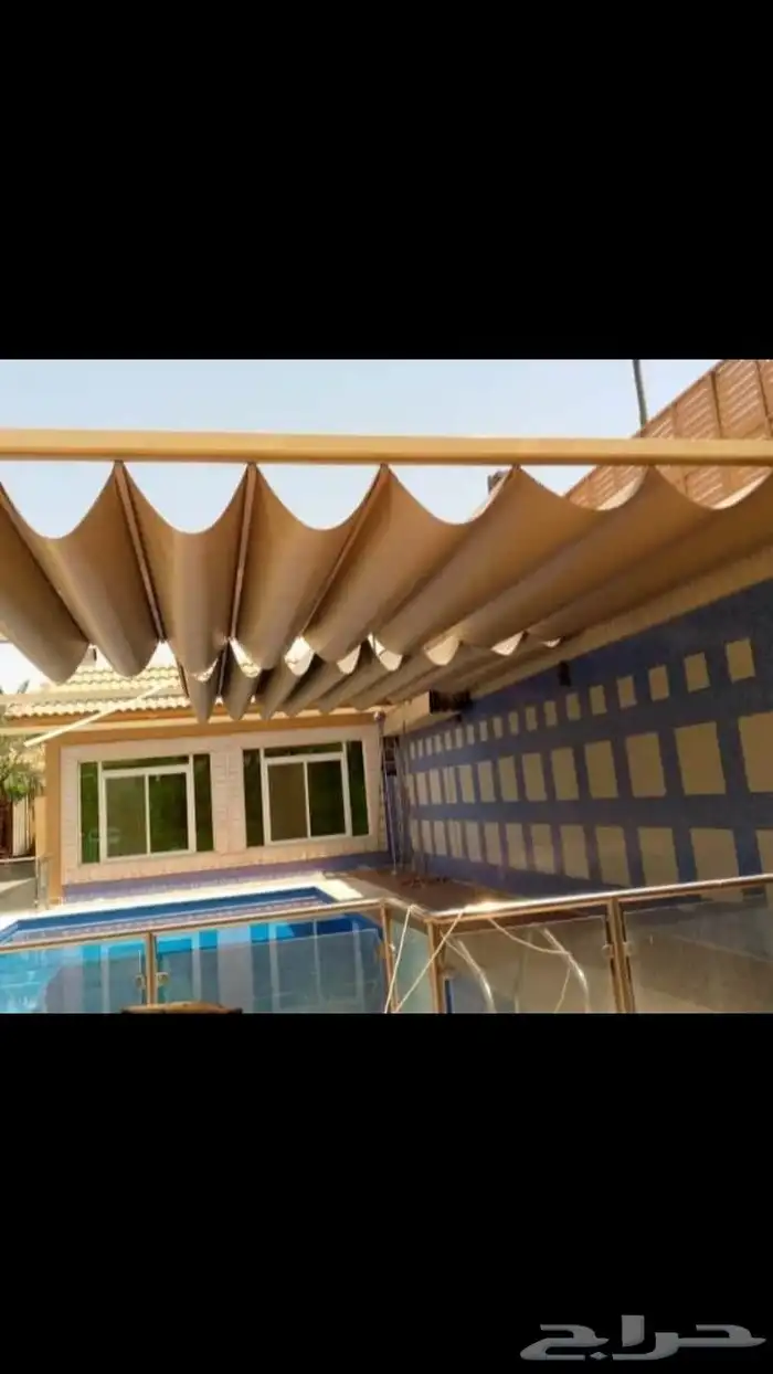 مظلات سيارات مظلات مسابح مظلات حدائق 8