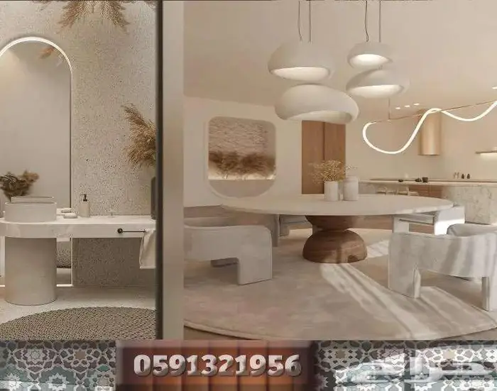 تخطيط هندسي تصميم داخلي ديكور كافيه تصميم فندق تصميم صالون 10