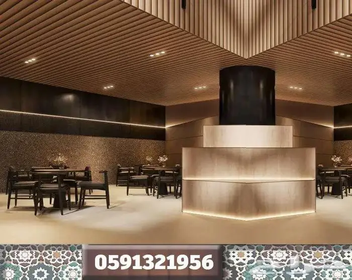 تخطيط هندسي تصميم داخلي ديكور كافيه تصميم فندق تصميم صالون 13