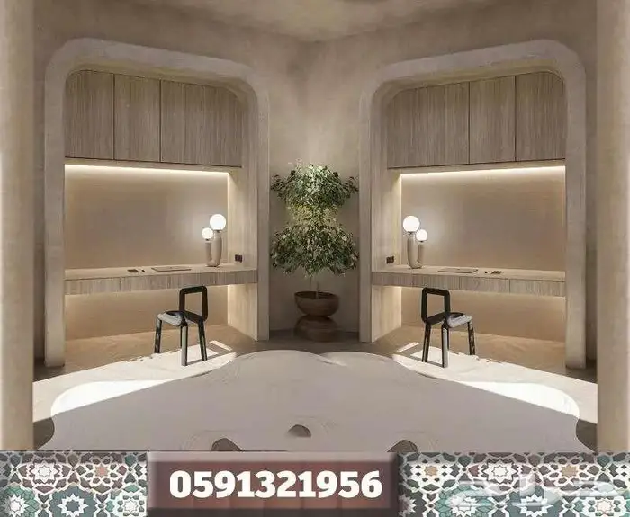 تخطيط هندسي تصميم داخلي ديكور كافيه تصميم فندق تصميم صالون 5