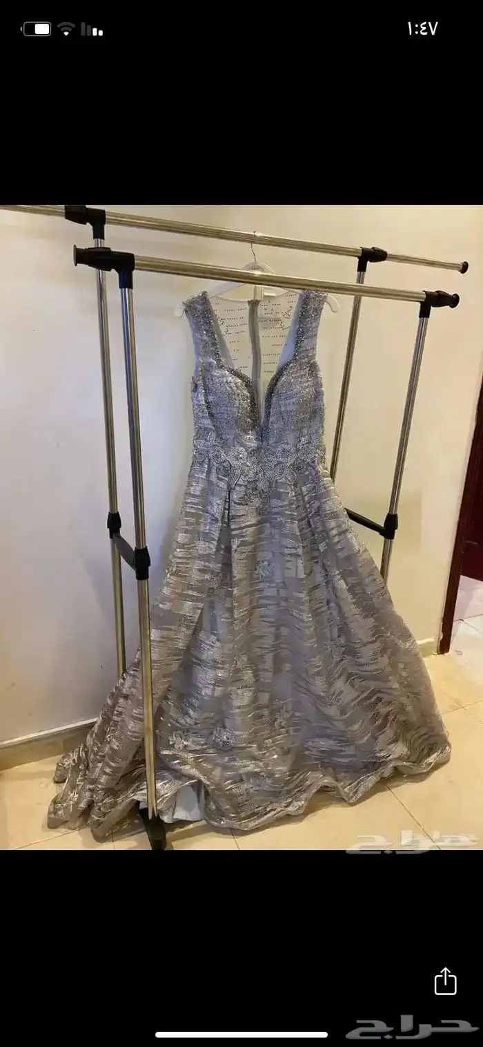 فستان سهرة جديدة لم يلبس بسبب الغاء زواج 0