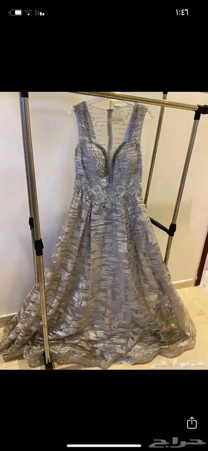 فستان سهرة جديدة لم يلبس بسبب الغاء زواج 2