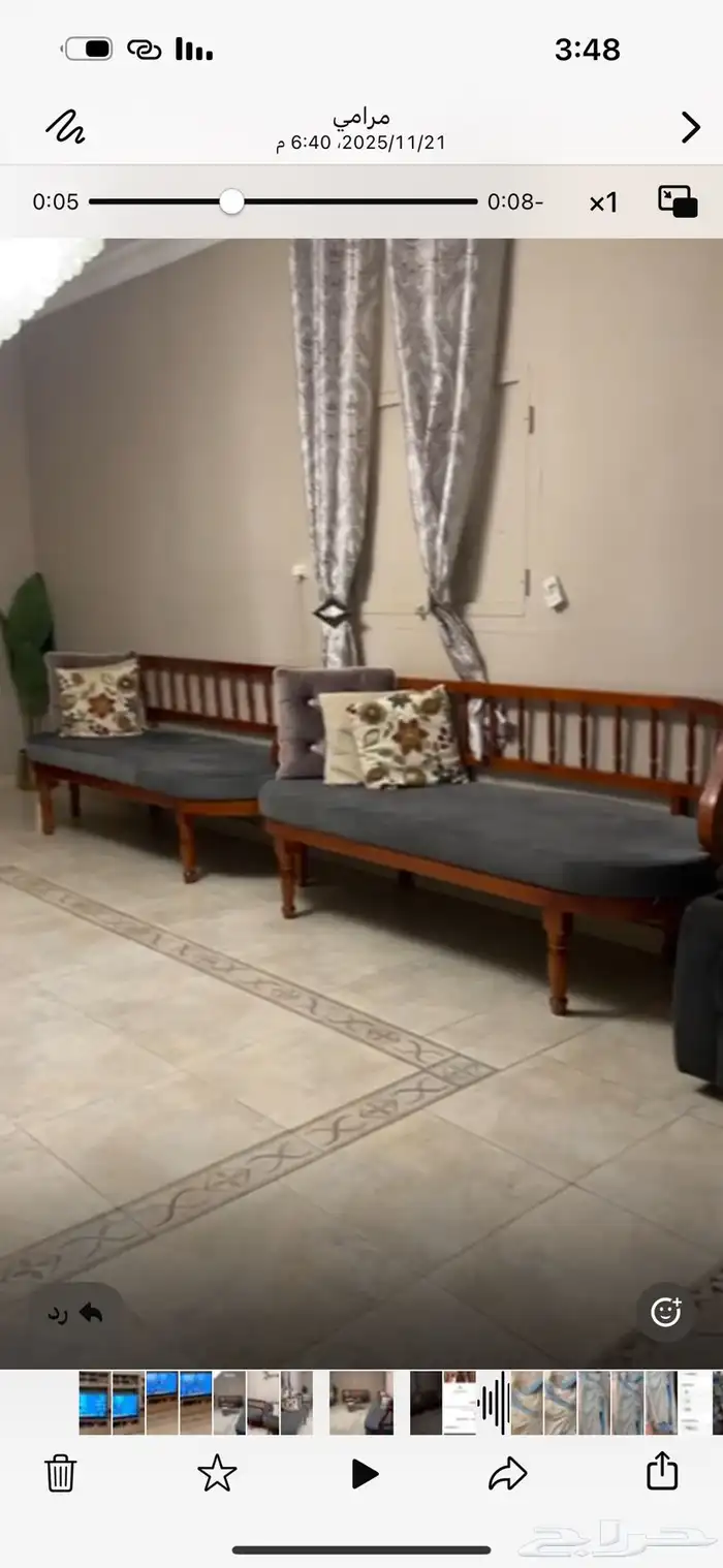 5 كراسي خشبيه تفصيل 1