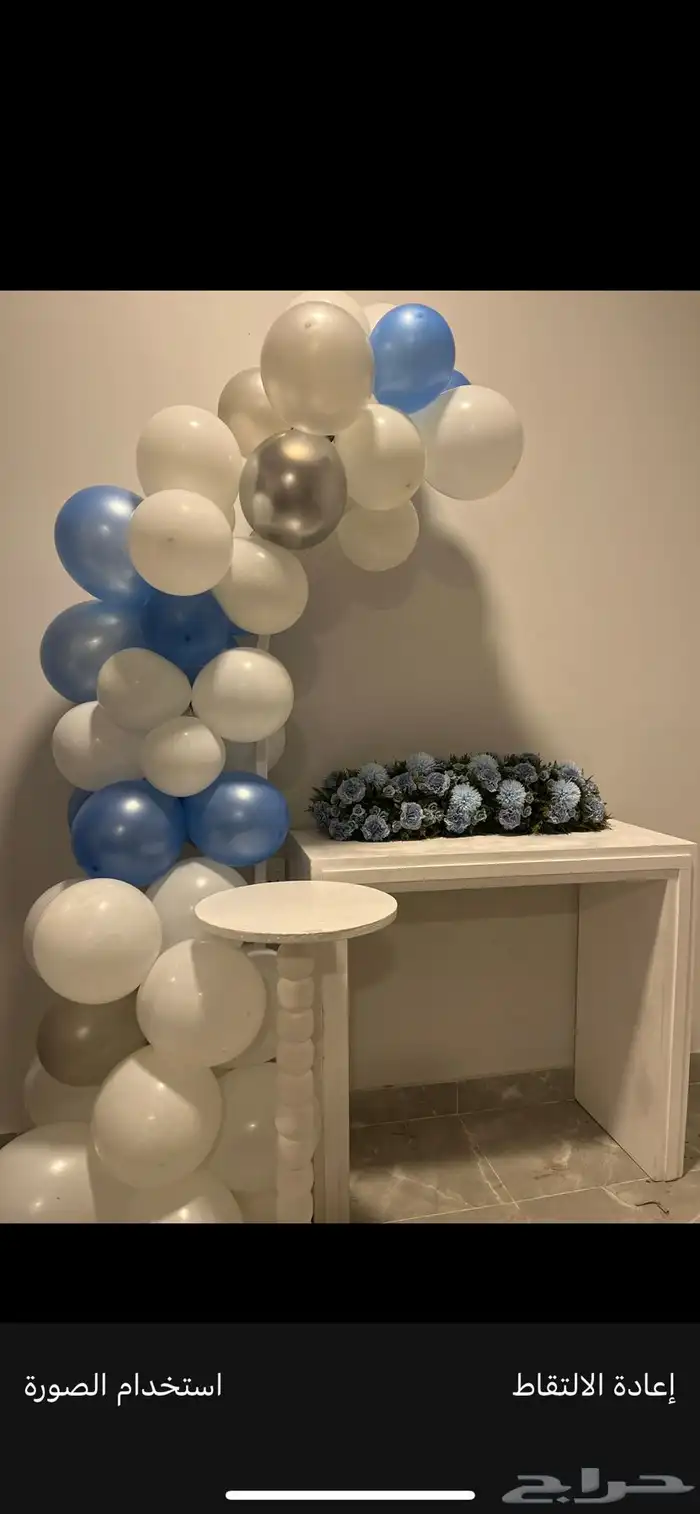 مدخل ورد وبالونات ايجار 4