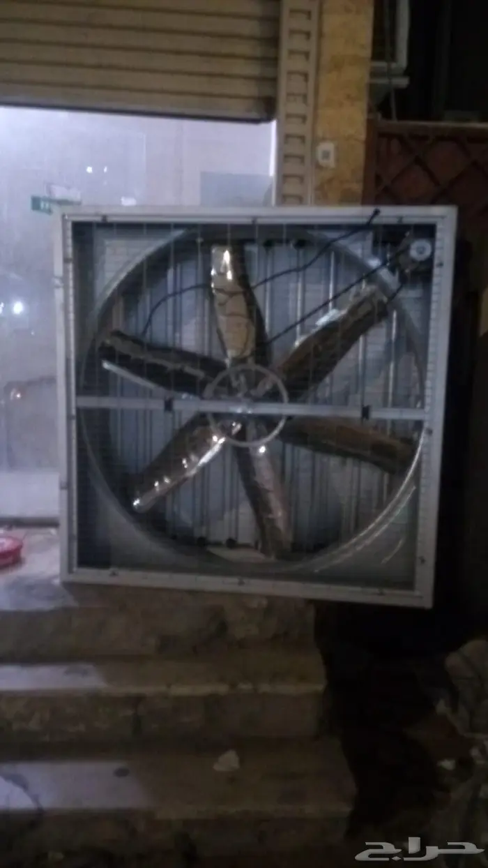 مروحة تبريد للبيوت المحمية 0