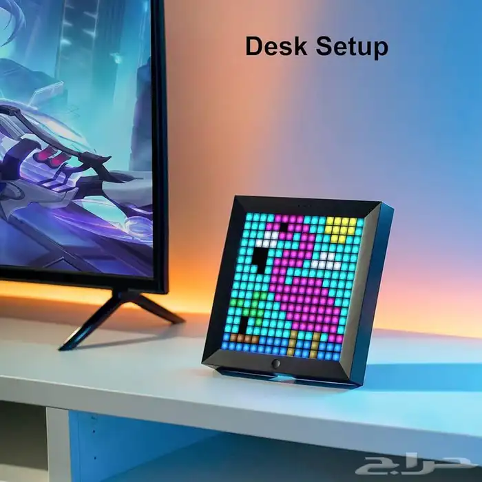 ( شاشة ) إطار ذكي من شركة Divoom Pixoo - DIY PIXEL 4