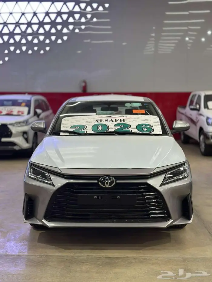 تويوتا يارس استاندر Y موديل 2026 الاقل سعرأ 0