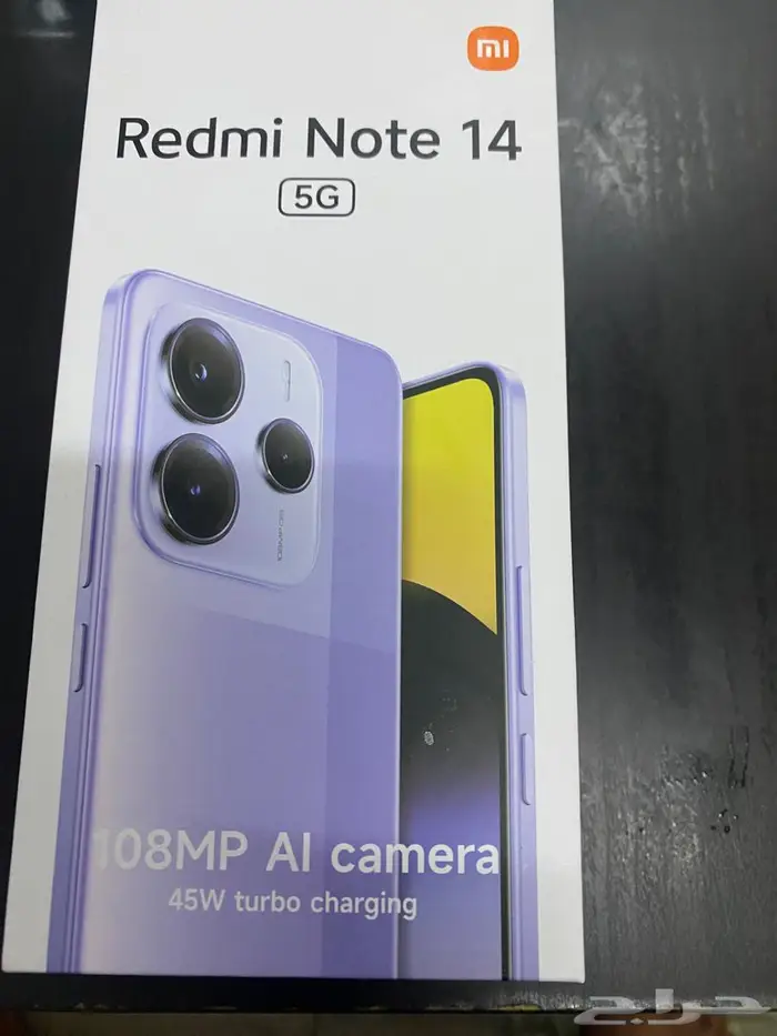 جوال ذاكره 256 جيجا ريدمي نوت 14 5G 2