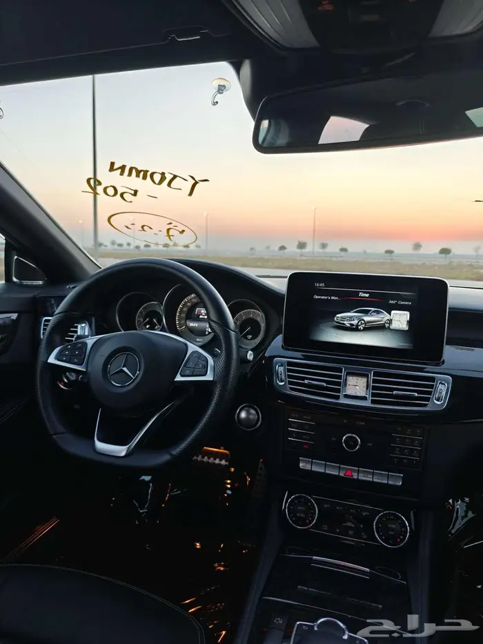 مرسيدس2016 550 CLS بحالة الوكالة 27