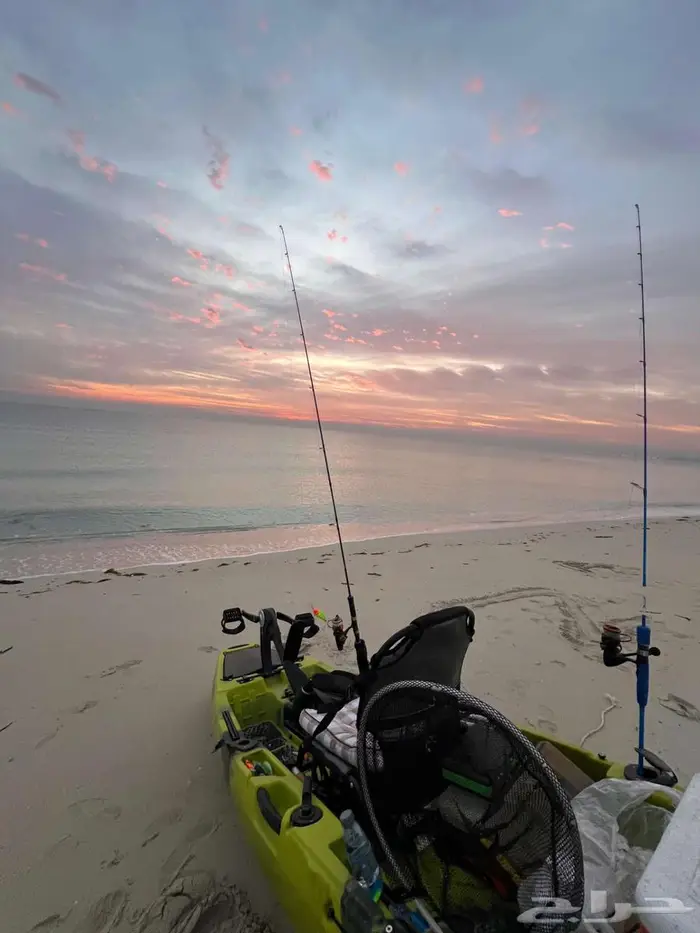 للبيع كاياك صيد احترافي (Flat Fisher) بدالات  فال خير 5