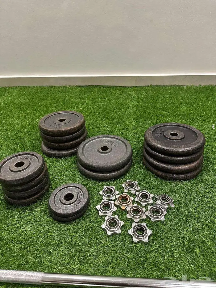 معدات رياضية واجهزة (سير و جهاز تكسير دهون) وأوزان للبيع 2