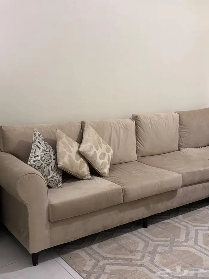 كنب للبيع حلو لصاله او مكان كرف 450 ريال 4