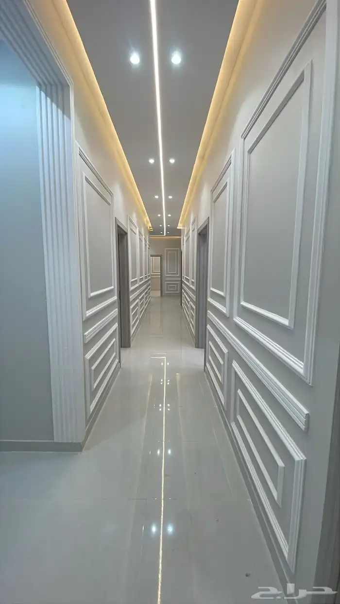 للبيع دور تأسيس دورين حي ملحق النفل شغل راقي وتصميم فخم وممي 15