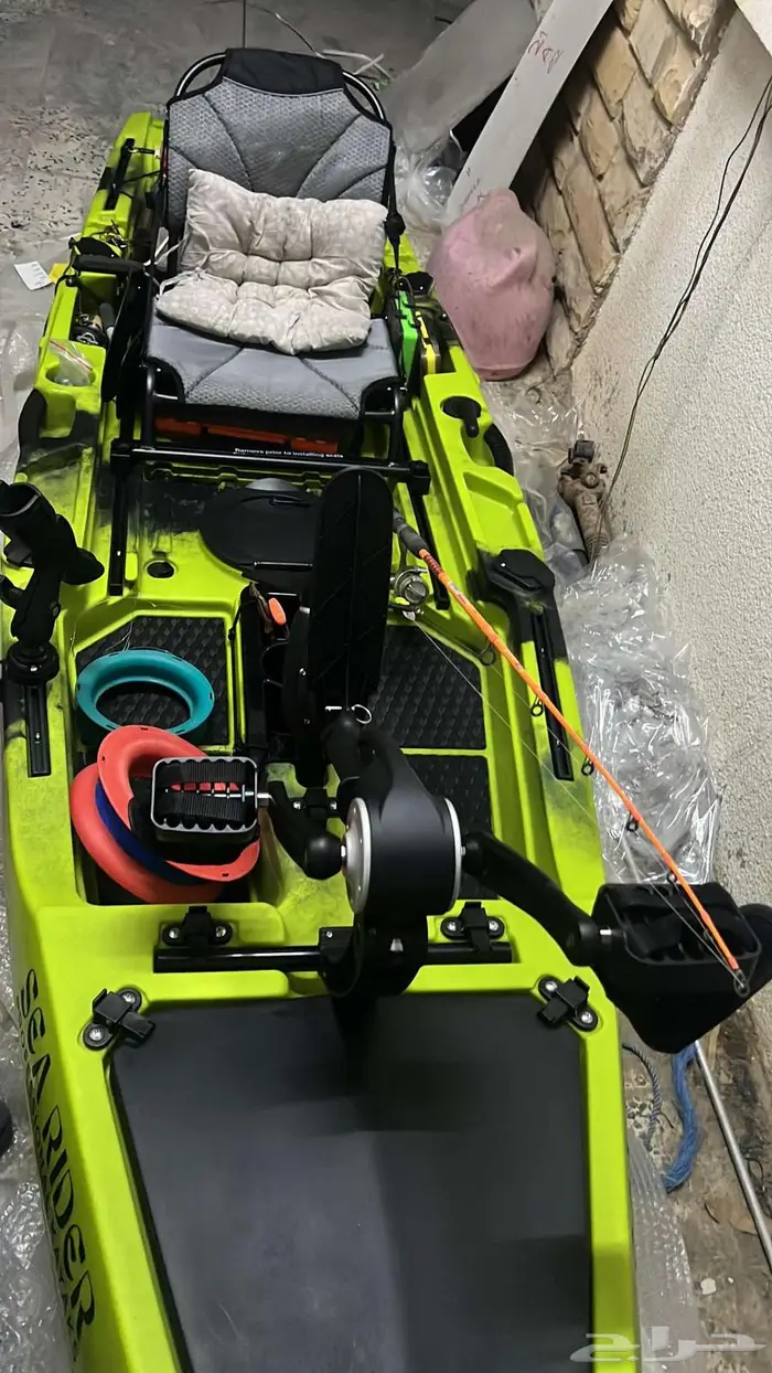 للبيع كاياك صيد احترافي (Flat Fisher) بدالات  فال خير 1