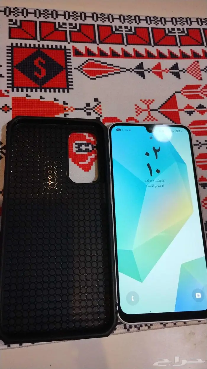 جوال اصلي للبيع معى غلاف للجوال 2