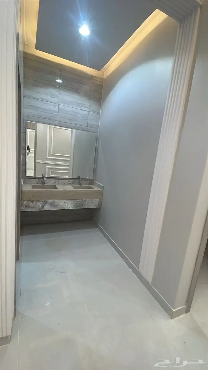 للبيع دور تأسيس دورين حي ملحق النفل شغل راقي وتصميم فخم وممي 9