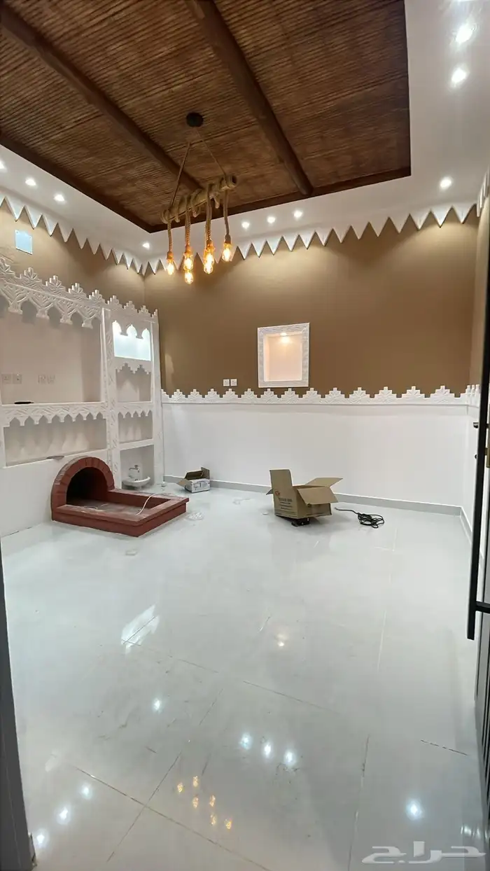 للبيع دور تأسيس دورين حي ملحق النفل شغل راقي وتصميم فخم وممي 18