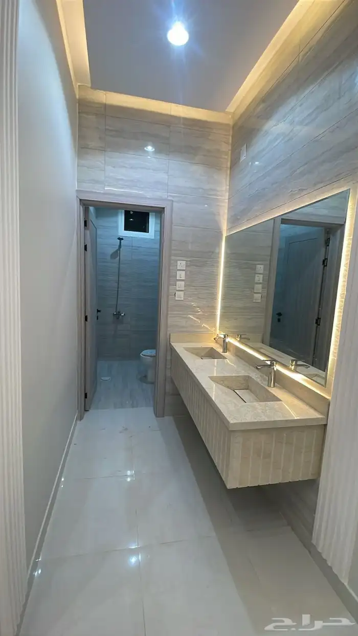 للبيع دور تأسيس دورين حي ملحق النفل شغل راقي وتصميم فخم وممي 5