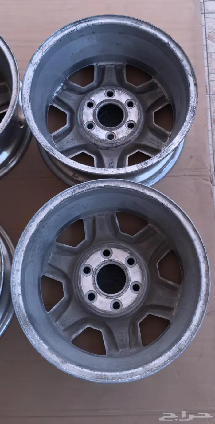 طقم جنوط يوكن XL كروم نيكل مكحل 2006 وكالة GM 10