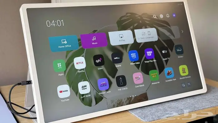 شاشة ال جي جديدة LG stanby me 2 0