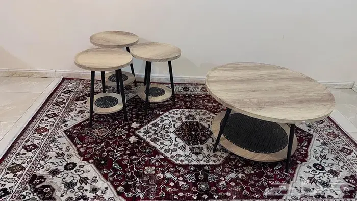 طاولات تقديم عدد5 180 مكتبة تلفزيون 150 1