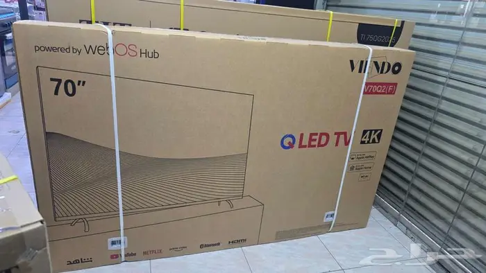 بيع عرض شاشات 120هرتز 4K QLED تلفزيون سمارت توصيل LG واي فاي 19